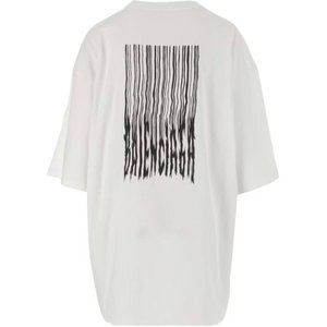 Men's Rare Balenciaga Wide-Fit Barcode T-Shirt